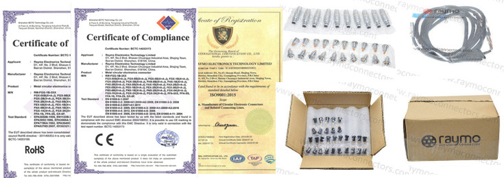 Shock Resistance Female Contact Connector CE / ROHS Approved Long Endurance