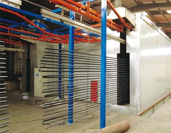 High Quality Powder Coating Line for Aluminum Profiles