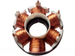 Multi-pole Ring Armature Coil Winding Machine With 5-axis Control and Motor Stator