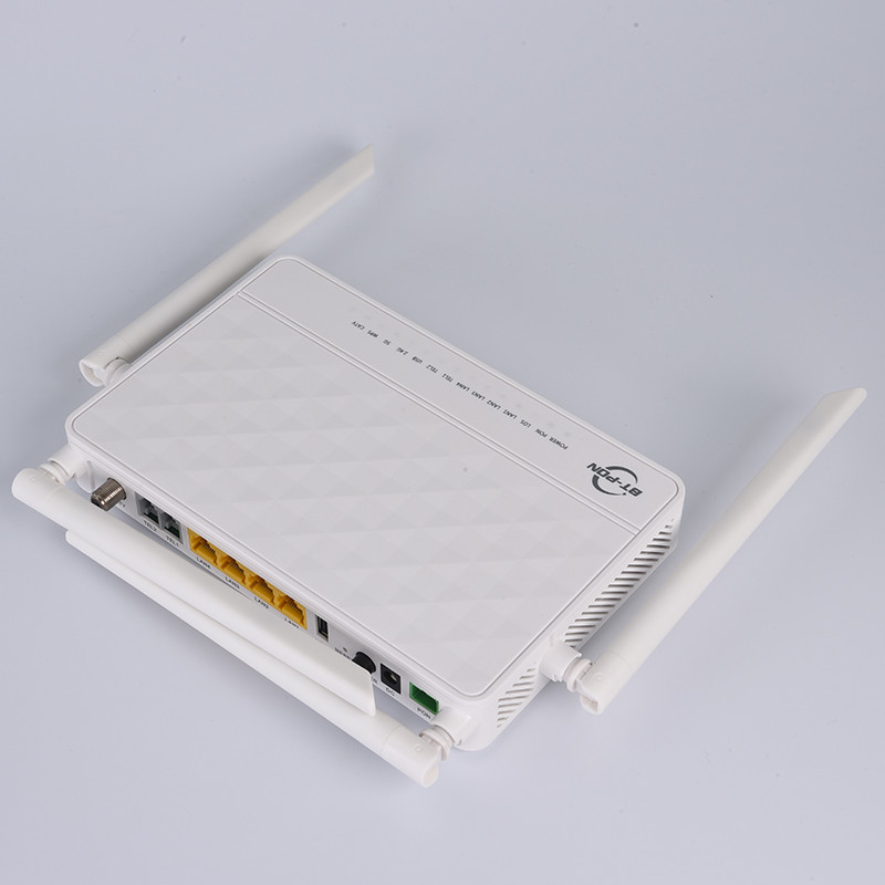 CATV SC/APC 4* RJ45 10/100/1000MBPS XPON EPON Dual Band ONU