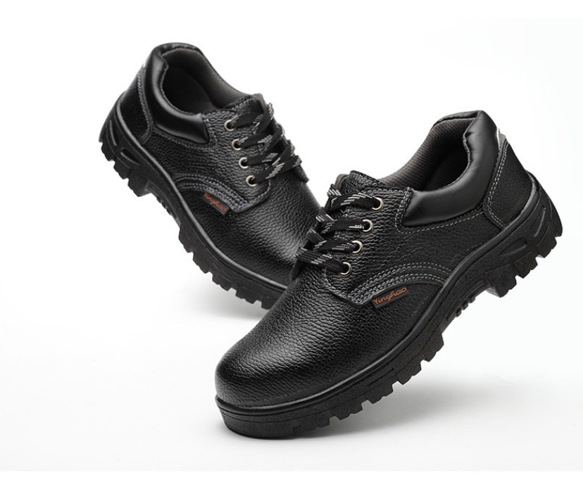 Petroleum Chemical Electricity Shock Resistant Anti Stab Oil Resistant Rubber Breathable Safety Shoes