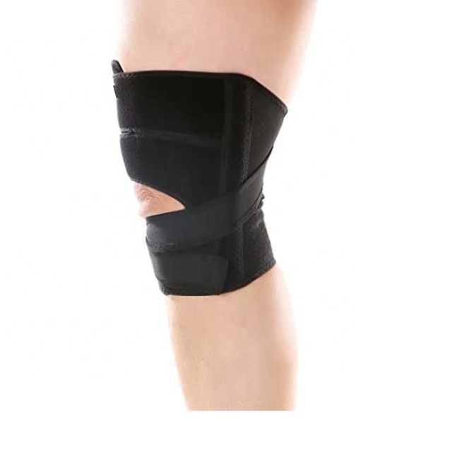 Knee Brace Type 4 - for Anterior Cruciate Ligament Injury (ACL), Adjustable Compression Brace, Breathable Neoprene