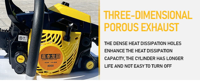 Single Cylinder 2 Strokes Professional Petrol Wood Cutting Machine Gasoline Chainsaw 16''