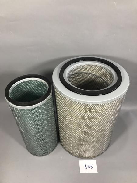 Heavy equipment air filters of excavator HITACHI 600-181-1600 AF1862M P526428