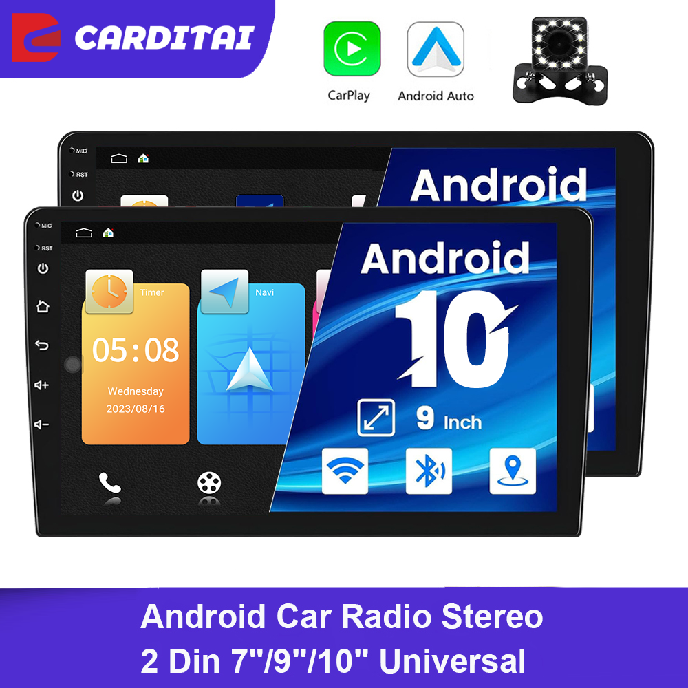 9" Screen Size Octa Core 2G 32G 4G LTE Android 10.0 Car Radio AM FM RDS Carplay Stereo