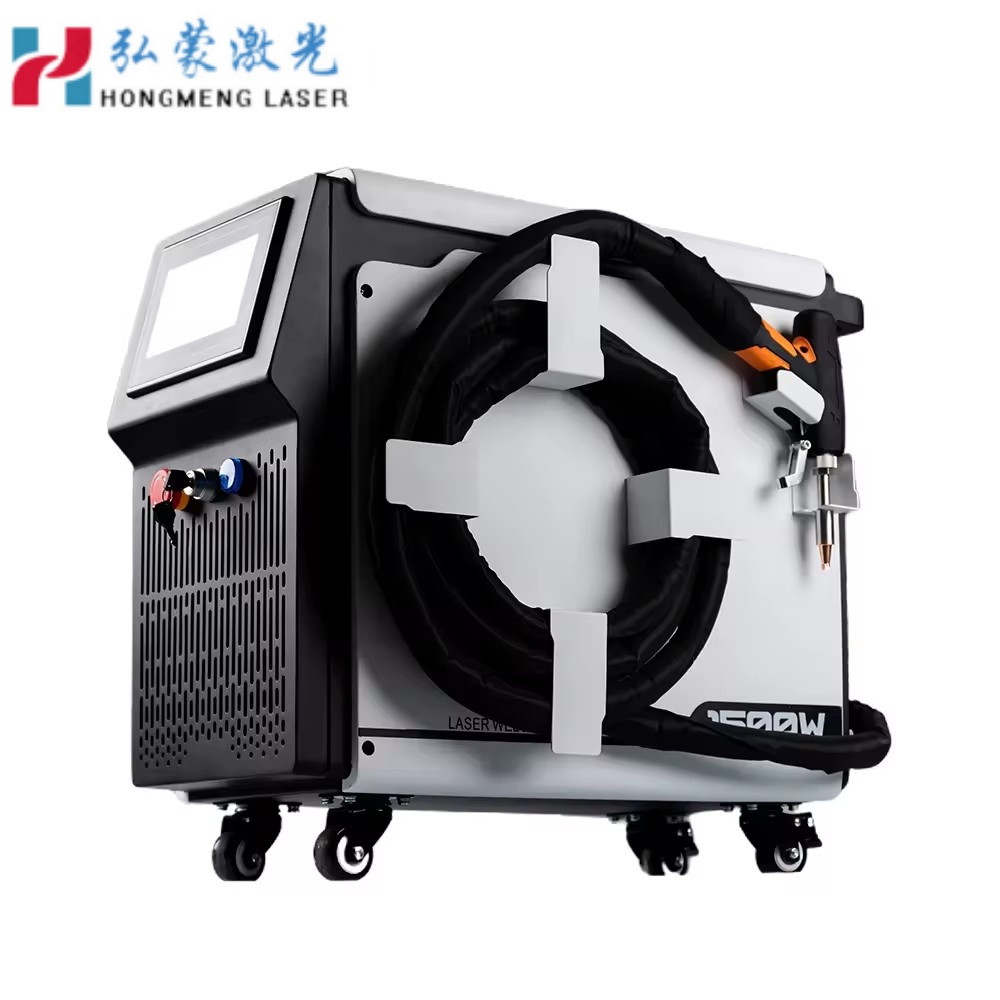 Food Beverage 1500W 3000W Fiber Laser Welding Machine for Metal Carbon Stainless Steel Sheets Aluminum 4 in 1 Handheld