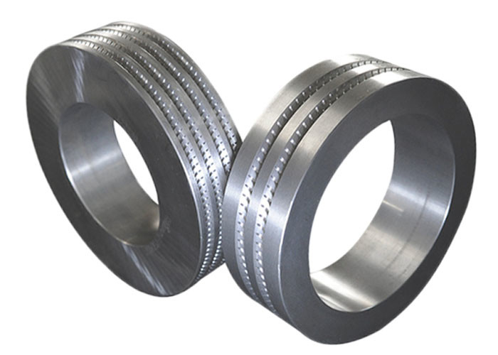 Professional TC Tungsten Carbide Roll Rings With Ribs Used In Steel Industry