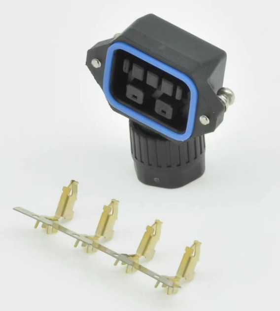 Panel / Cable Mount Type Servo Motor Connectors For XINJE XIUHE Power Encoder Connector