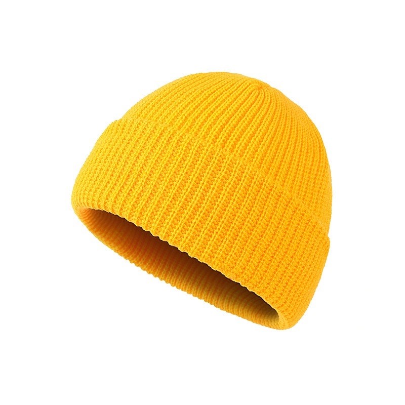 100% Acrylic Winter Beanies And Caps Warm Men Cable Knit Hat