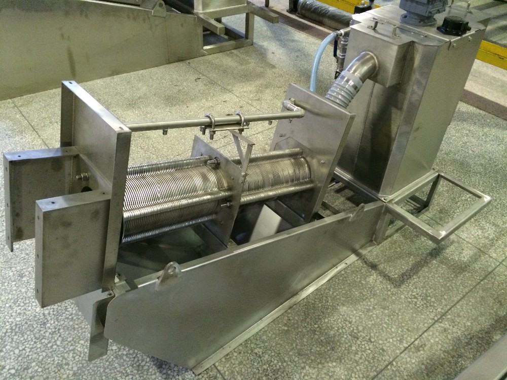 45KW Stainless Steel Volute Dewatering Press For Sludge