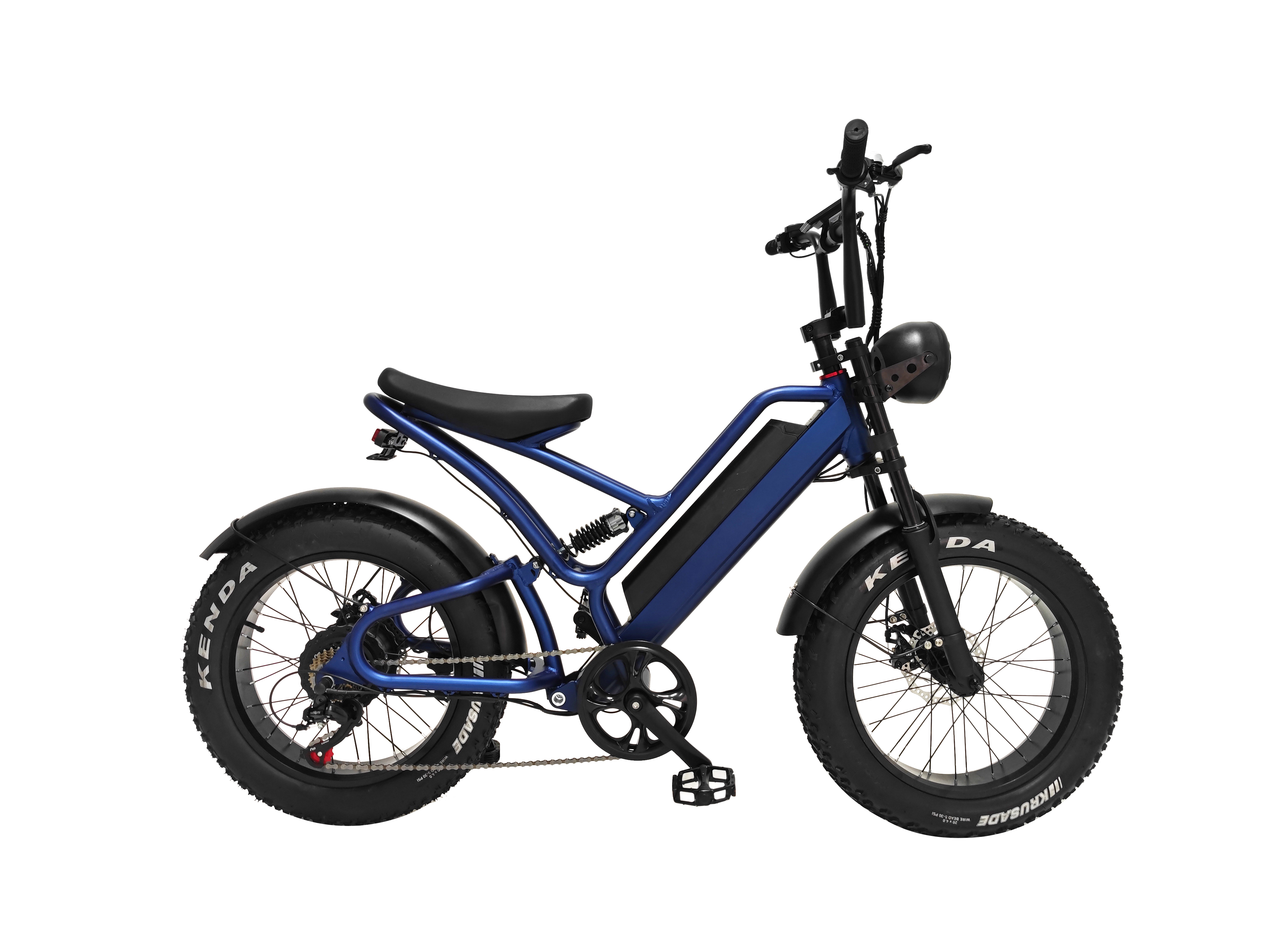 Electronic Fat Tyres Electric Bike 20 Inch Fat Tire 500w Ebike 48v With Smart Type