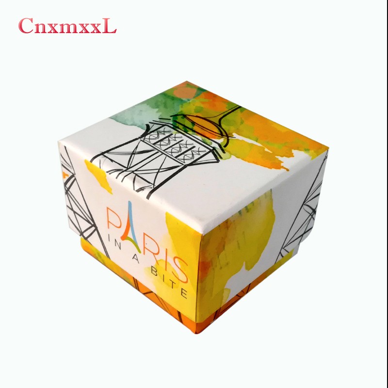 Rectangular Food Cosmetics White Folding Packaging Box With General Printing Logo