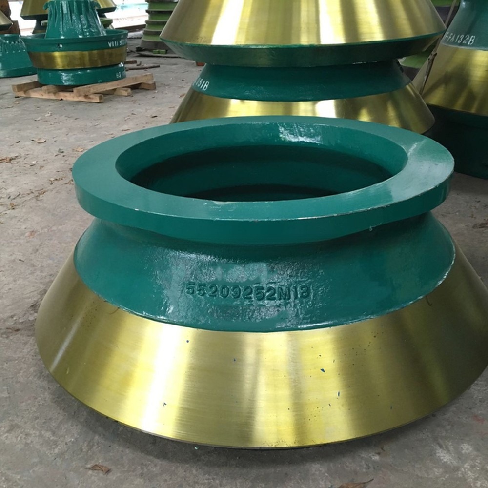 High Manganese Steel Mining Symons Cone Crusher Spare Parts HP300 HP400 HP500 Bowl Liner Mantle and Concave