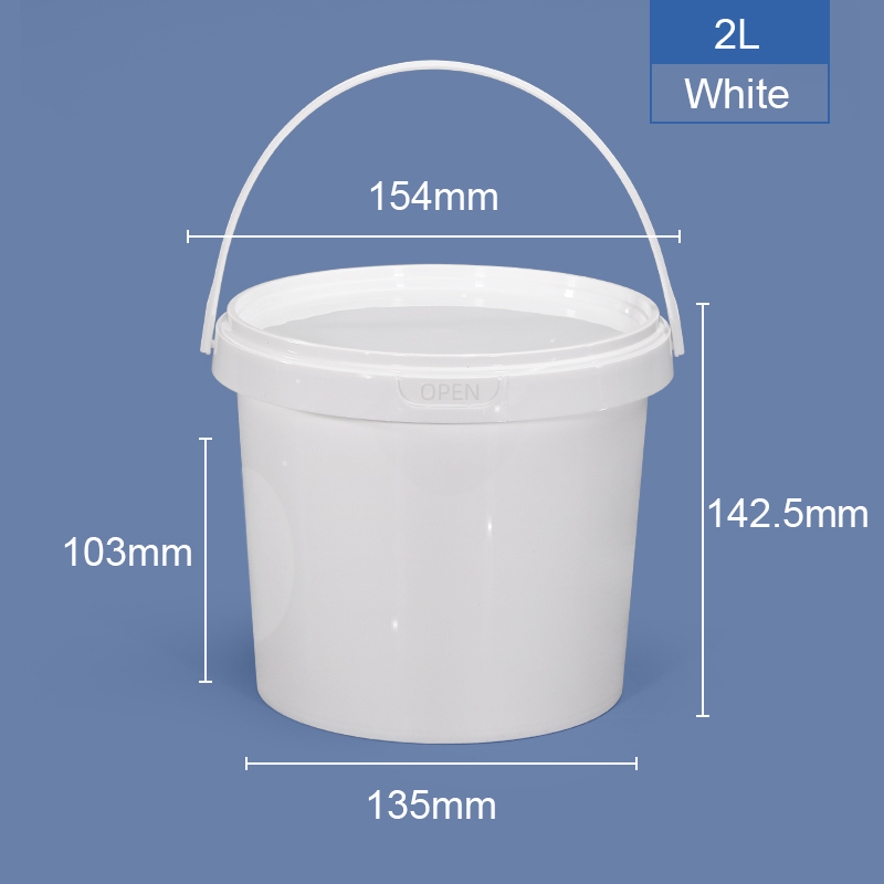 Food Grade Cotton Candy Ice Cream Honey Buckets for Milk Popcorn Snacks Packaging