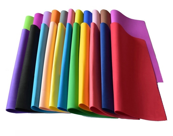 Multi Color Craft Foam Sheets 500x500mm Moisture Proof For Embroidery