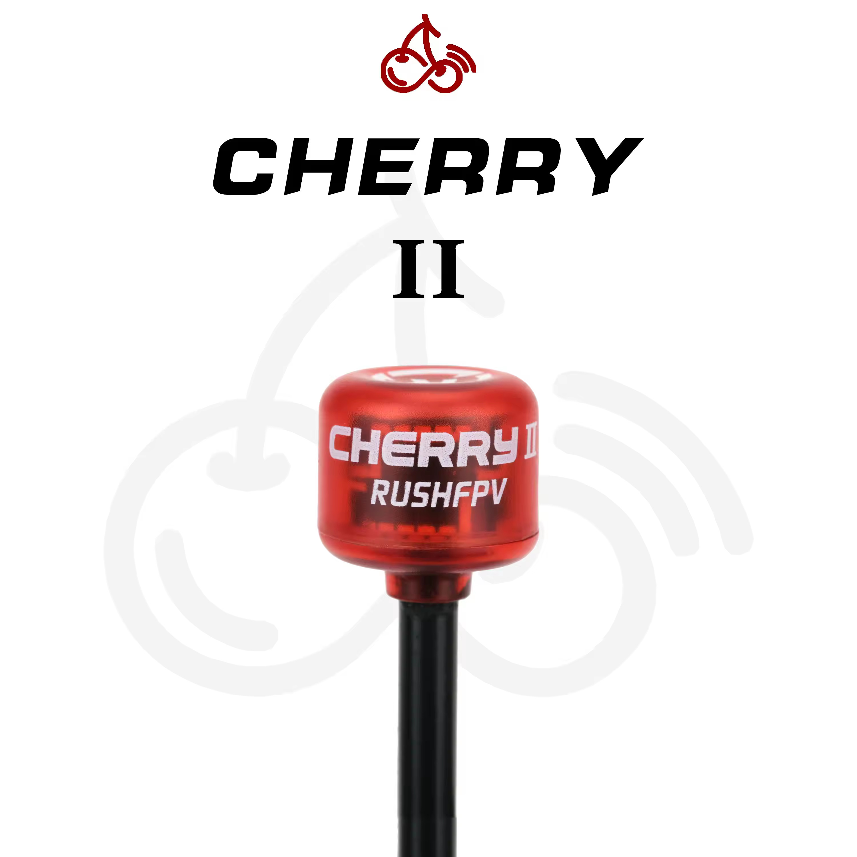 Racing Drone HD Video Transmitter Receiver Antenna Cherry SMA Black Accessories