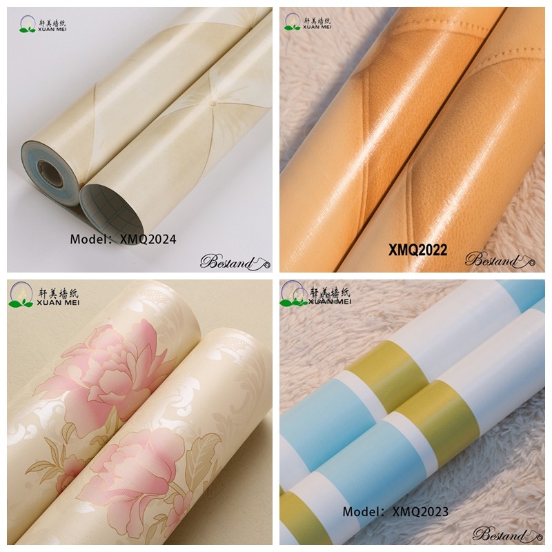 Hotel Wood Look Wallpaper 1.22m*50m Wood Grain Peel And Stick Wallpaper
