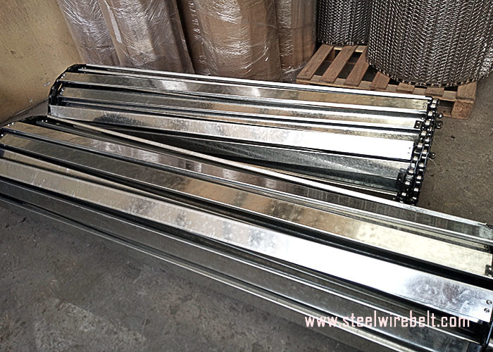 Stainless Steel Honeycomb 5mm Wire Plate Conveyor Belt