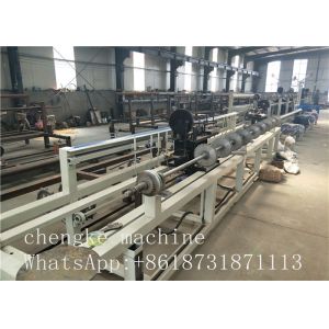 PLC Control Fully Automatic single wire Chain Link Fence Machine fast and