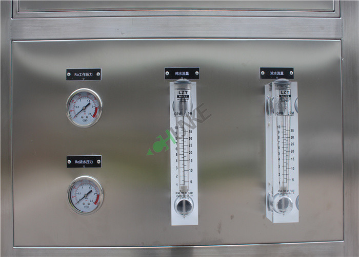Borehole Salty Water Treatment System Industrial RO Plant With UV