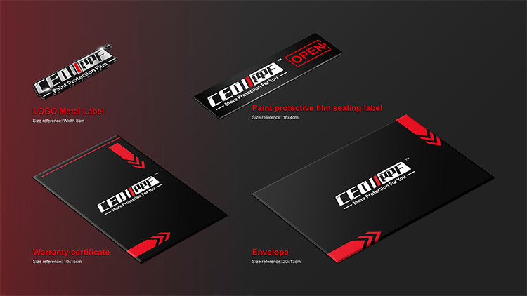 CEO PPF Film TPU Paint Protection Film for Car Body Self Healing Hydrophobicity Ultra Bright
