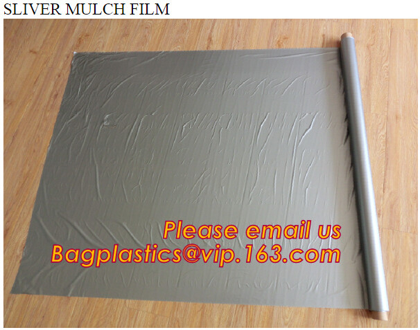 Transparent / Black / Silver / White color Plastic PE LDPE Agriculture Mulching Film,panda strawberry mulch film/black w