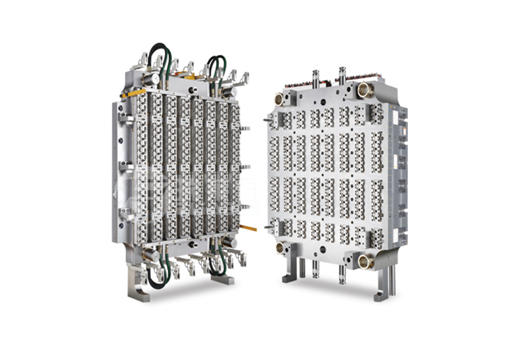 Hot Runner Injection Molding Molds , PET Preform Mould HRC45 - HRC48 Hardness