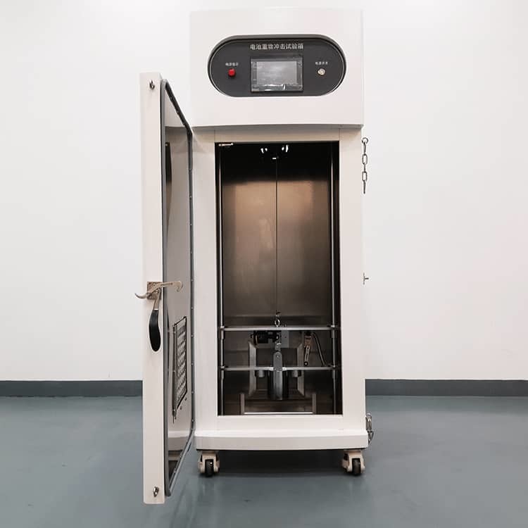 Battery Heavy Impact Test Machine Touch Screen Height Display 0~1000mm