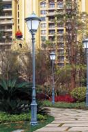 100-240V LED Courtyard Lights high quality lamp body made by steel or aluminum
