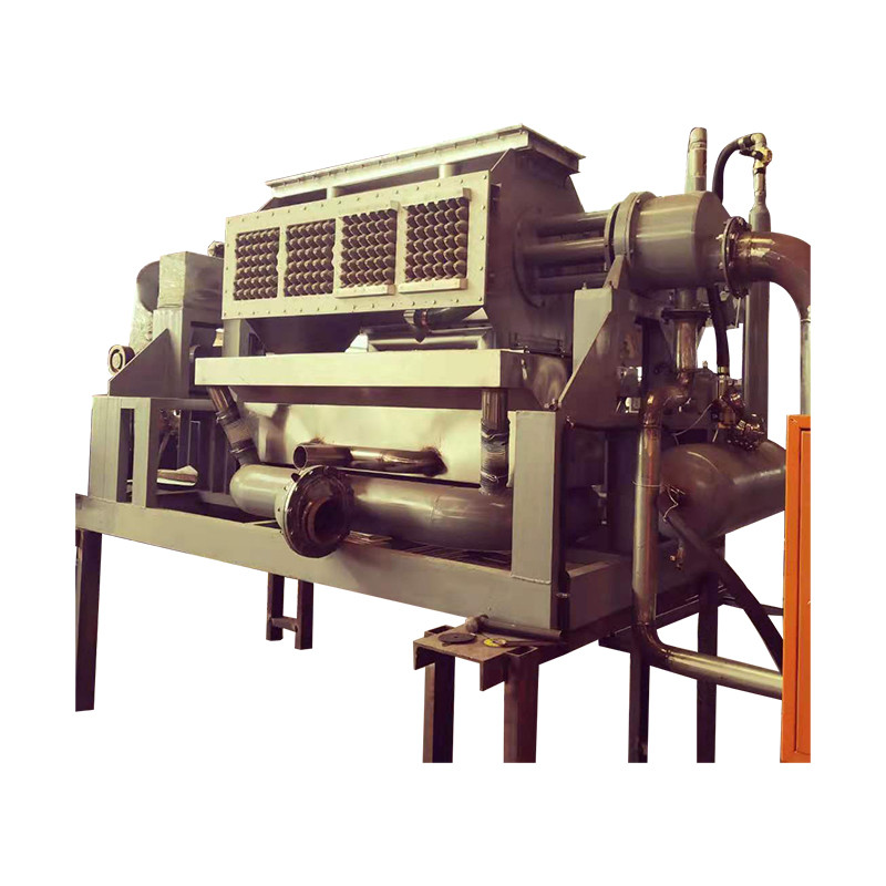 PLC Controlled Egg Tray Production Line Reciprocating And Rotary Forming 6 Seconds Per Cycle