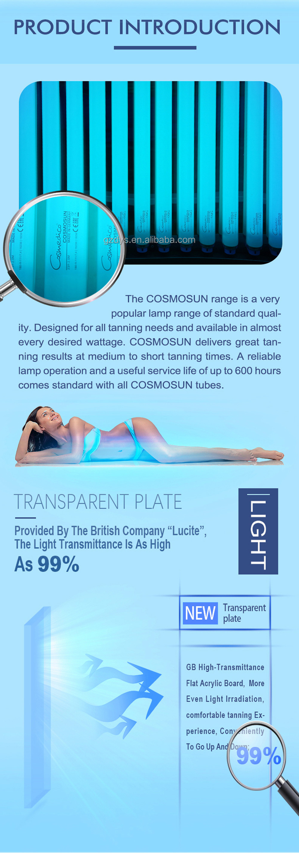 Hotsale Vertical Solarium Stand up Tanning Bed Indoor Sunbed Machine Down Home Tanning Bed Booth Taning Machine Solarium Sunbed for Skin Tanning