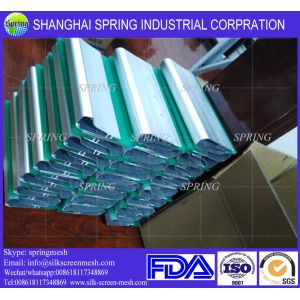 Free sample aluminum screen printing squeegee rubber handle/screen printing