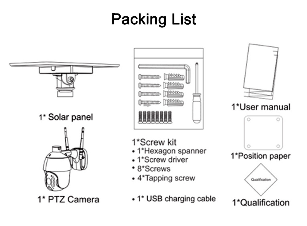 8W 4G Solar Security Camera 1080P 2 Way Audio PIR Solar Spotlight Camera