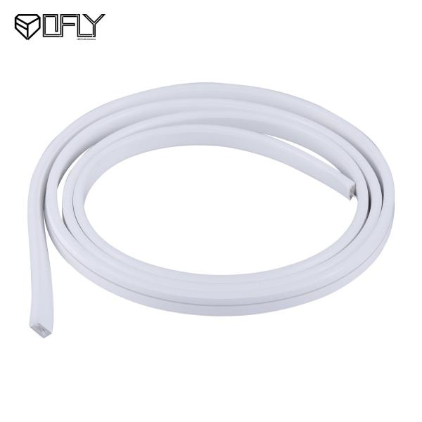 Recessed Flexible Neon Light Rope 6.5*13mm Bendable Silicone Tubing For LED