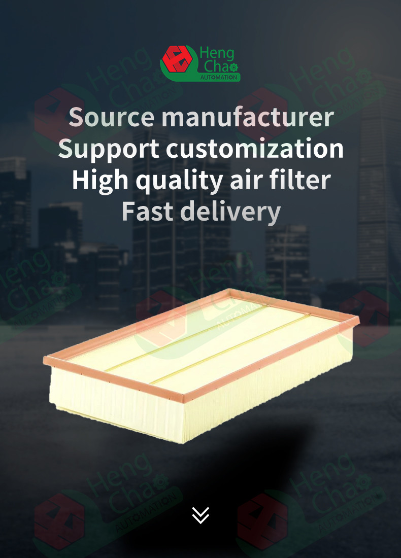 Upgrade Your Filtration System With Customizable Rectangular Auto Air Filters OEM 3Q0129620