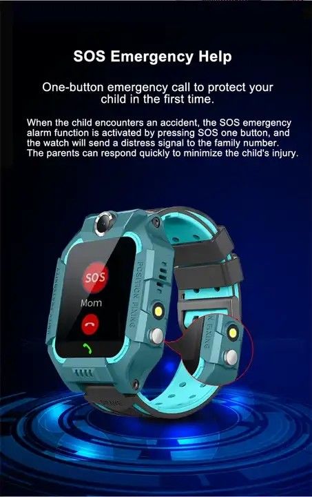 IP67 Child Phone BT Call Smart Watch Multipurpose ABS Silicone Material 0