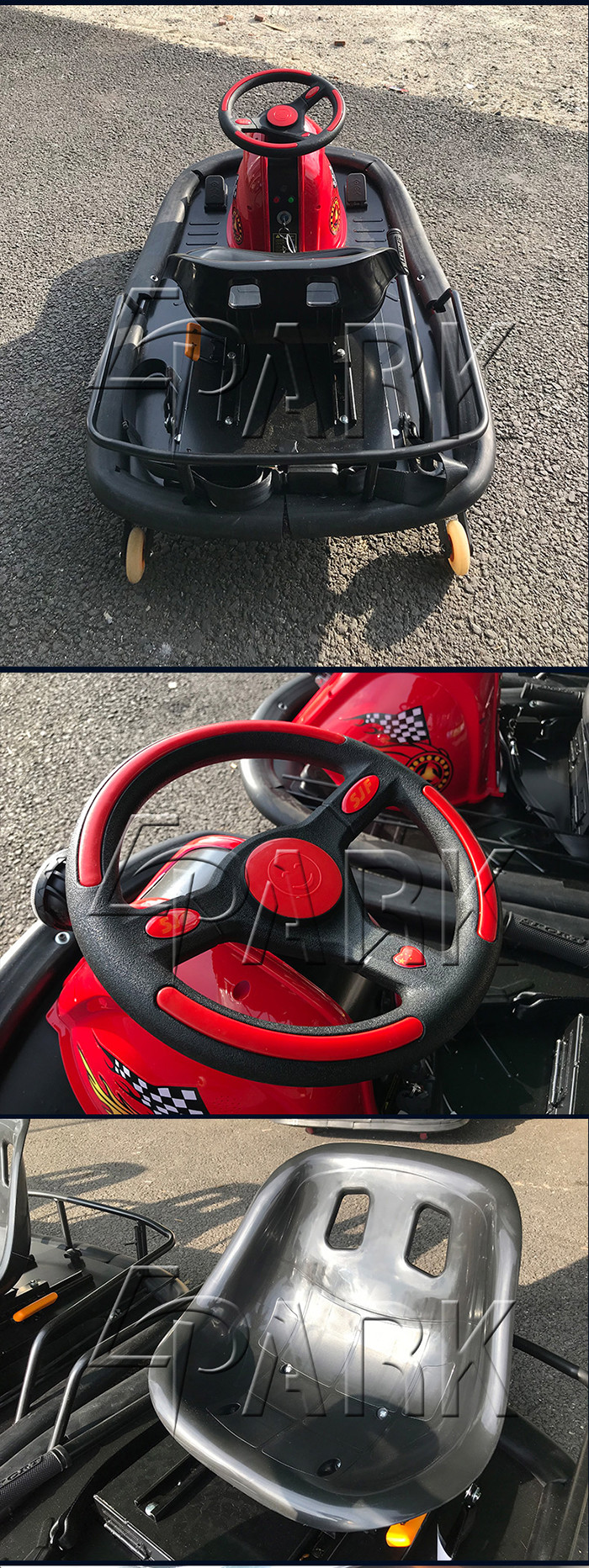 Battery Ride - On Amusement Car Panyu Kids Go Kart Size 150*145*85CM