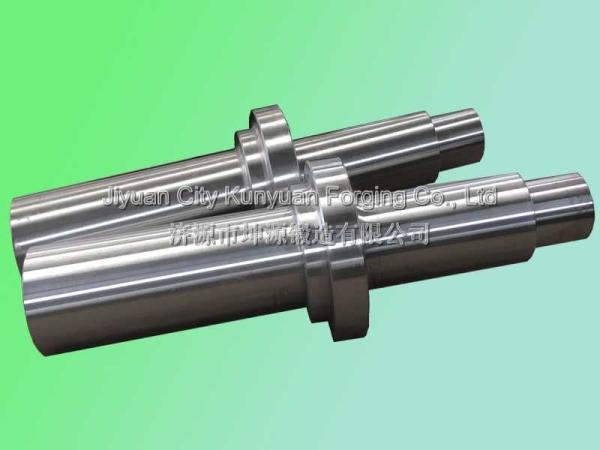 Diameter 200 - 800mm , 42CrMo4, Bright Skin Screw Forged Steel Shaft For Mining