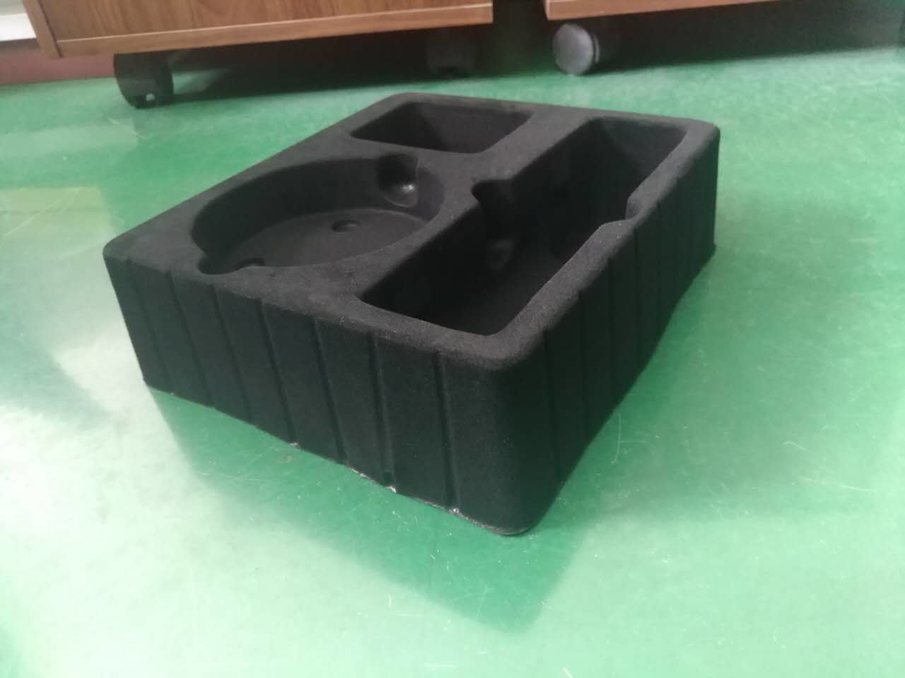 Customerized clear PET / PVC / APET / GAG / APEG blister clamshell packaging with hanging hblister tray for electronics