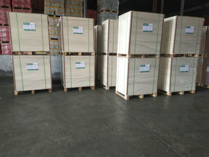 Natural Brown Interleave Paper Rolls 120gsm 200gsm Virgin kraft paperboard sheets