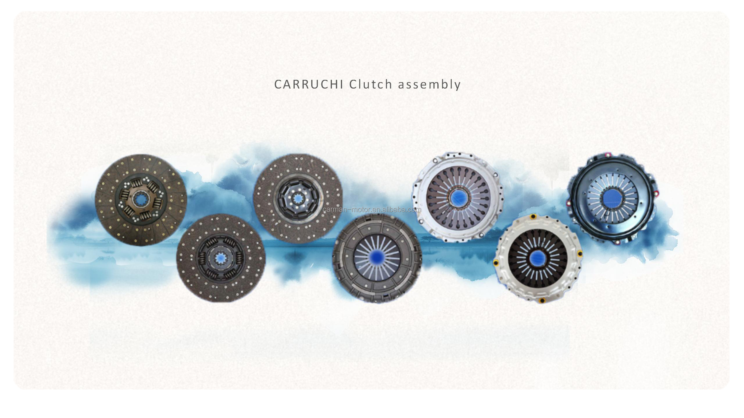 OE NO. 1882280140 1859212000 1882280213 2488019032 2488019032 3482021031 Clutch Cover with BENZ DAF MANN