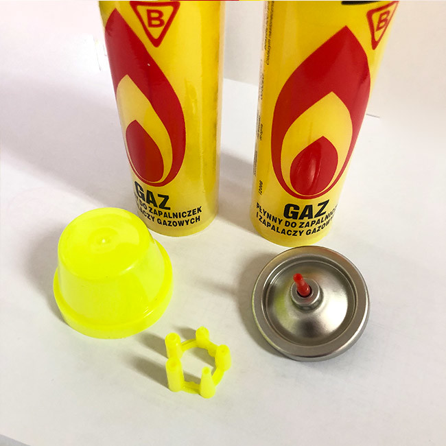 40mm Valve Included Butane Gas Lighter Refill For Outdoor Cooking
