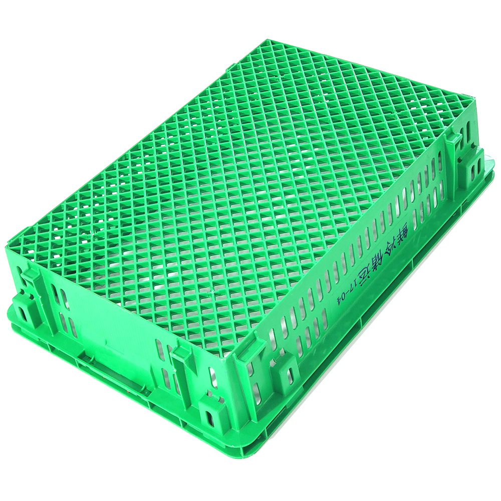 Coloured Plastic Bread Crates Food Stacking Nesting Fruit Basket 654x452x143mm