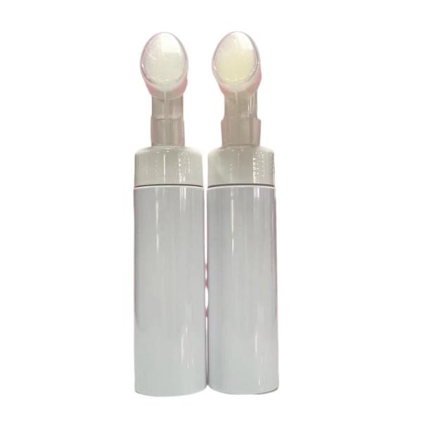 Cosmetic Facial Cleanser 50ml 100ml 150ml Pink White Pink Pet Foam Pump Bottle