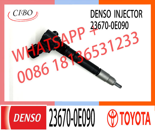 Reman Fuel Injectors 23670-11040 23670-0E090 23670-19065 23670-0E050 for Toyota 2GD-FTV Hilux Diesel Engine