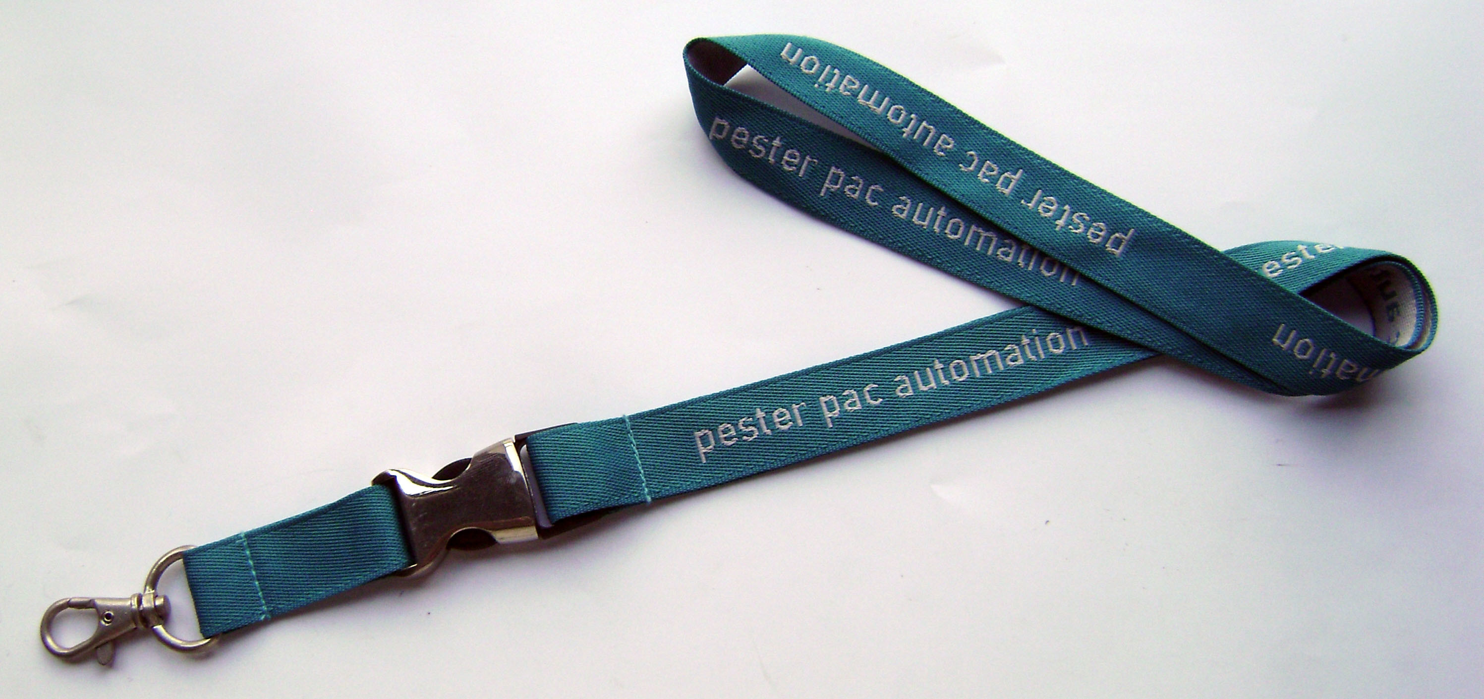 Logo Personalised Id Badge Lanyard , Trade Show Lanyards For Students