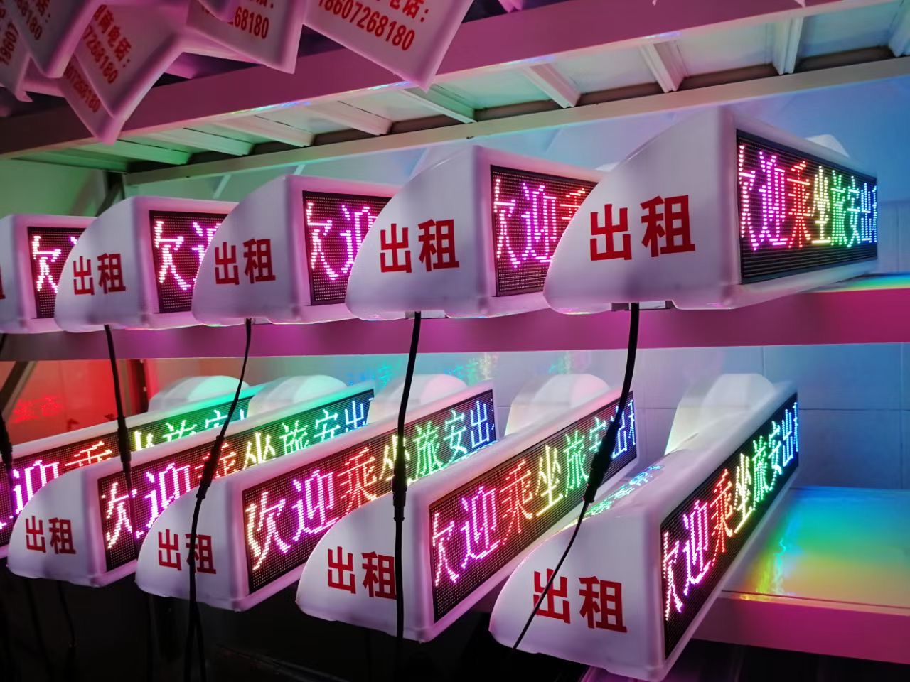 Outdoor Taxi Top Led Advertising Screen Truck Mobile Led Display P3 P4 P5