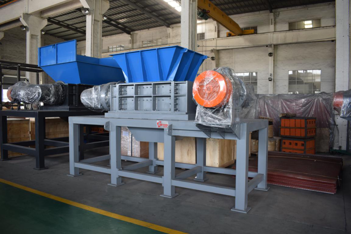 Garbage Shredder Double Shaft ShredderWaste Shredder Machine With CE Certificate Industrial Paper Shredder