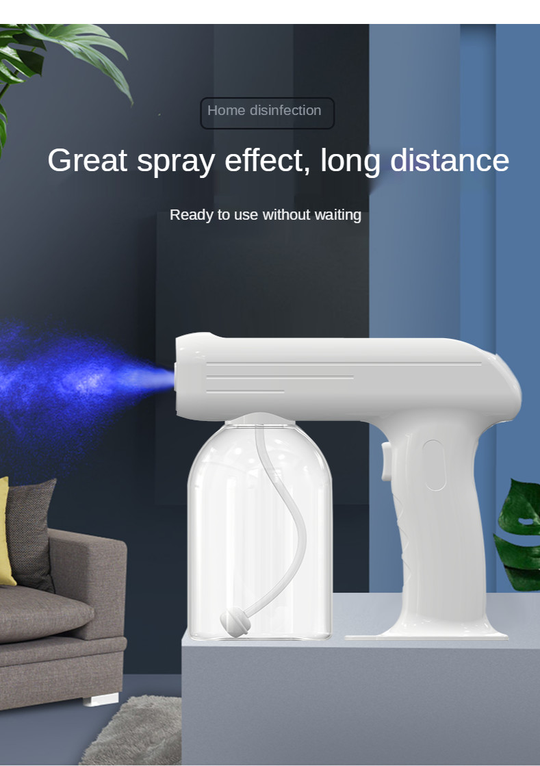500ml Nano Spray Disinfectant Gun Portable Hair Nano Spray Gun