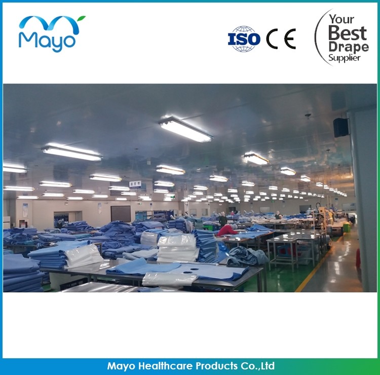 Medical Consumables Disposable Sterile Endovascular Drape Pack for Cathlab